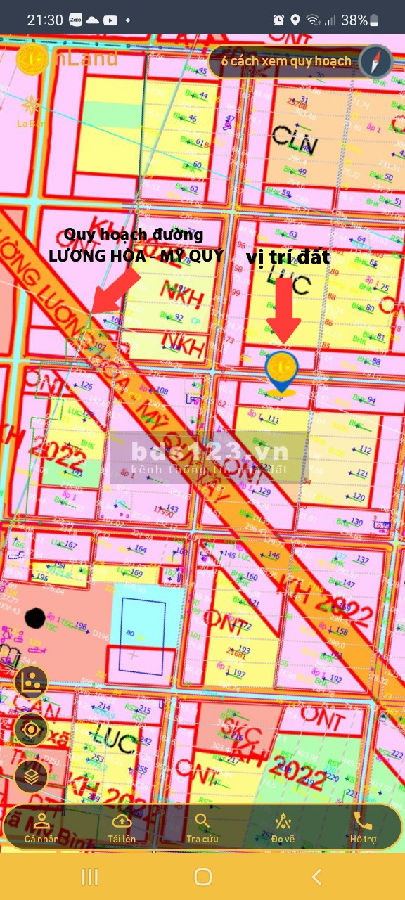 Bán đất 3200m2 đất lúa đường đá xanh 14m, được chuyển thổ, 350TR/1000m2
