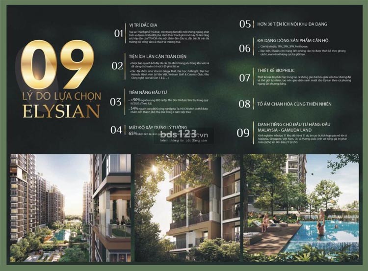 Mua bán chung cư Elysian Lò Lu có tiềm năng sinh lời cao