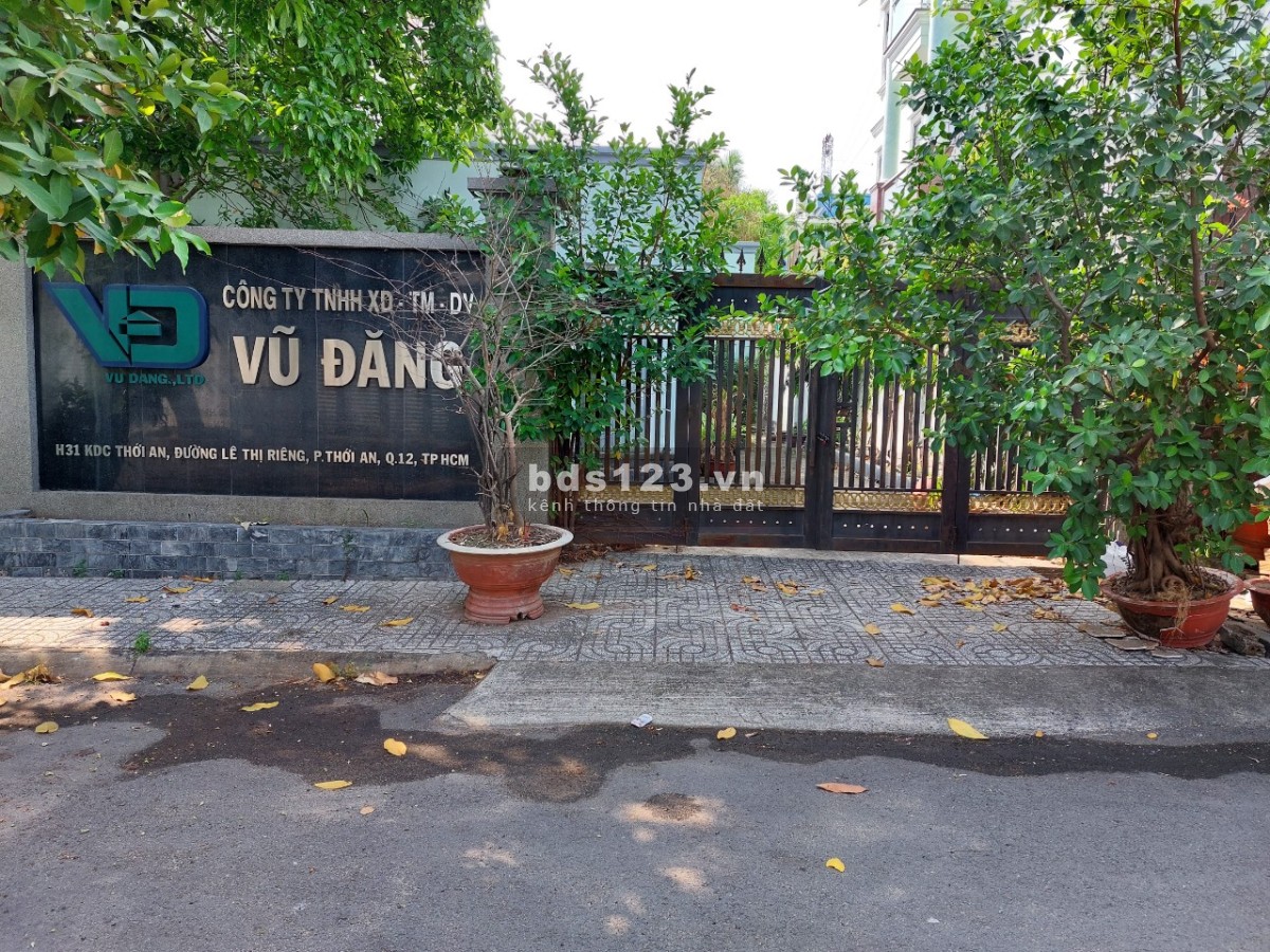 Bán đất xây biệt thự 200m2 quận 12 thể hiện đẳng cấp của người thành đạt