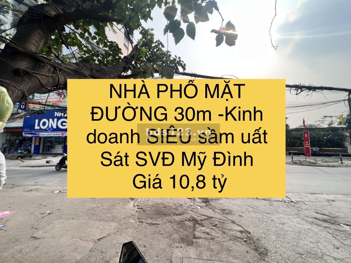 [SIÊU HIẾM] Bán nhà mặt đường 30m-Kinh Doanh Sầm Uất-15tr/Tháng