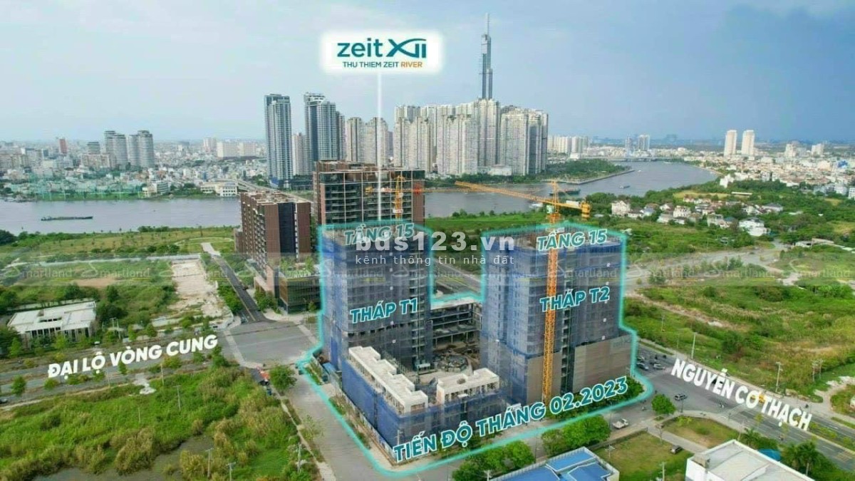 Mở bán căn hộ Thủ Thiêm Zeit River ưu đãi giá tốt