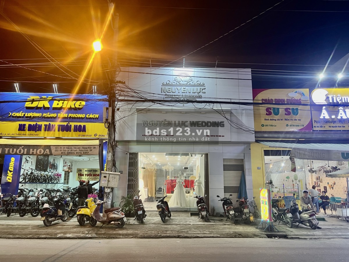 Cho thuê nhà nguyên căn, mặt tiền Tiểu La, tt Hà Lam