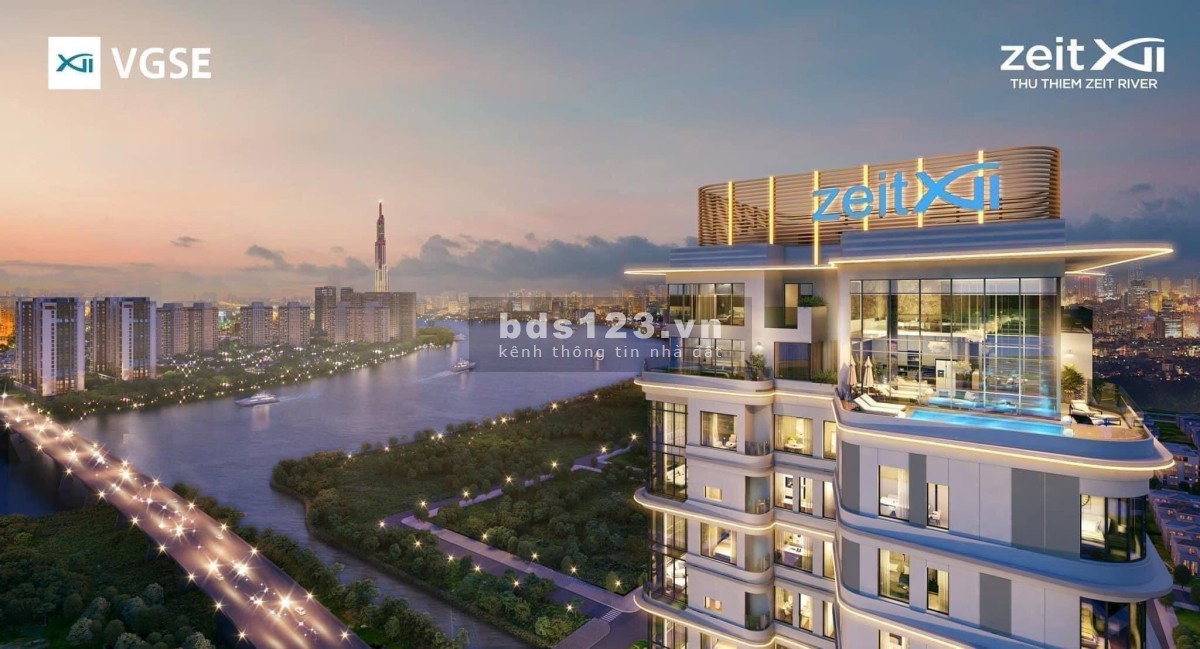 Mở bán căn hộ Thủ Thiêm Zeit River ưu đãi giá tốt