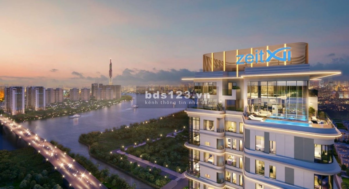 Mở bán căn hộ Thủ Thiêm Zeit River ưu đãi giá tốt