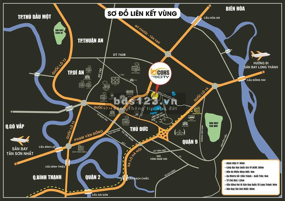 Mua Nhà Căn Hộ Vay 0% Lãi Suất Chỉ Có Tại Bcons CiTy - QL 1K