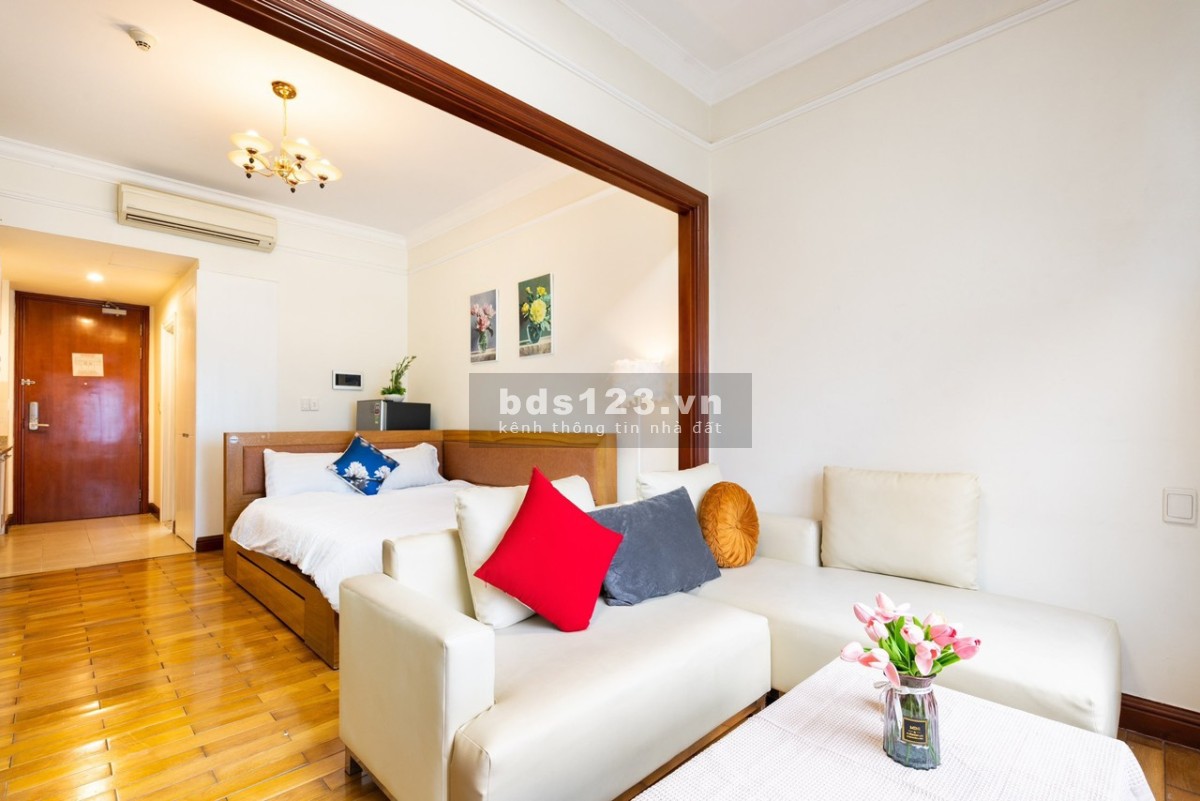 Cho thuê căn hộ Studio 36m2 FULL nội thất giá rẻ tại The Manor