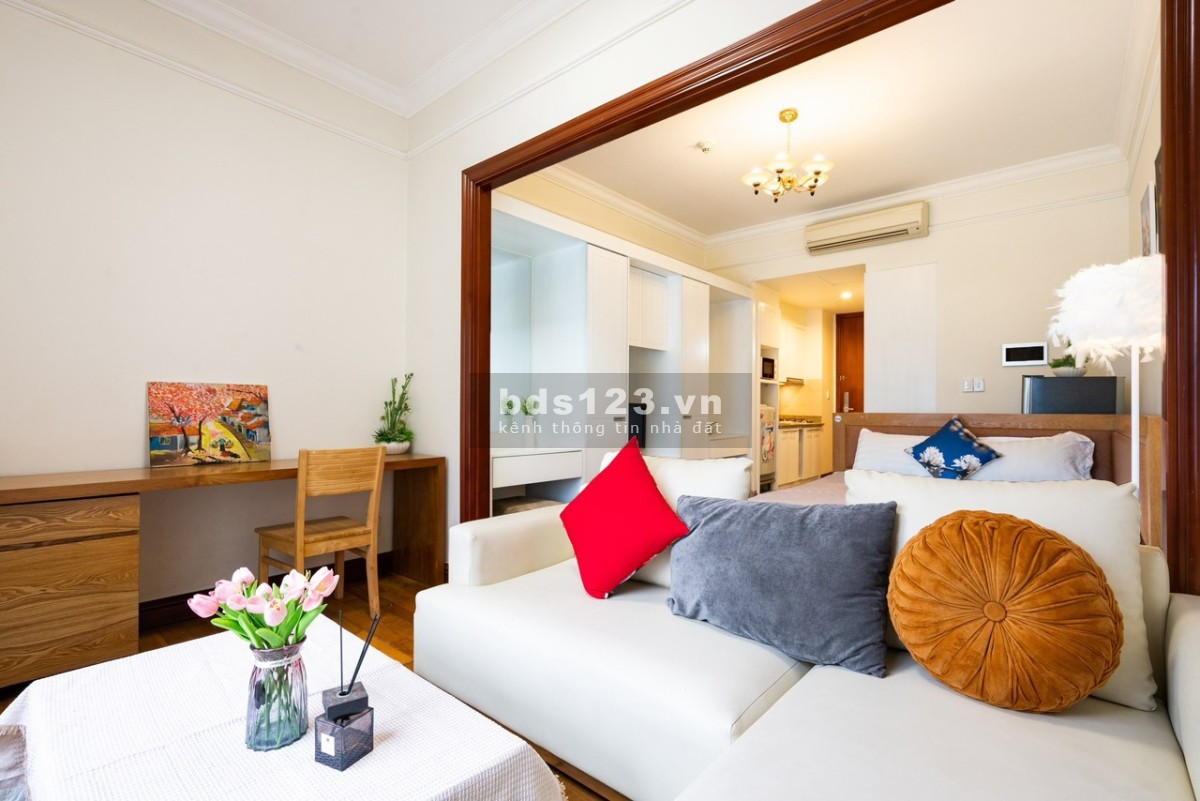 Cho thuê căn hộ Studio 36m2 FULL nội thất giá rẻ tại The Manor