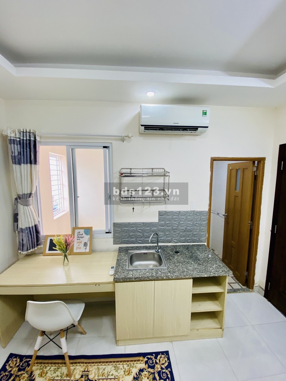 Cho thuê Studio nội thất cơ bản giá rẻ