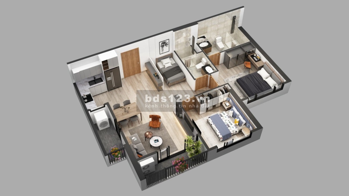 Cho thuê căn hộ Chung cư Sky Oasis giá tốt nhất thị trường. LH:0916 789 826