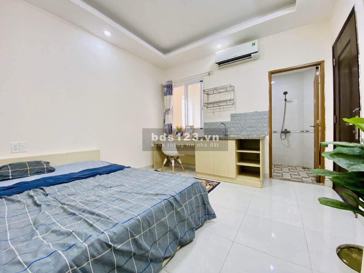 Cho thuê Studio nội thất cơ bản giá rẻ