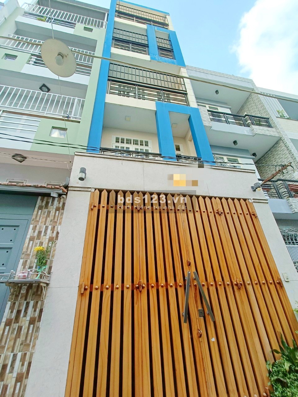 Cho thuê nhà mới 3 lầu HXH gần chợ sáng Bùi Minh Trực Phường 5 Quận 8