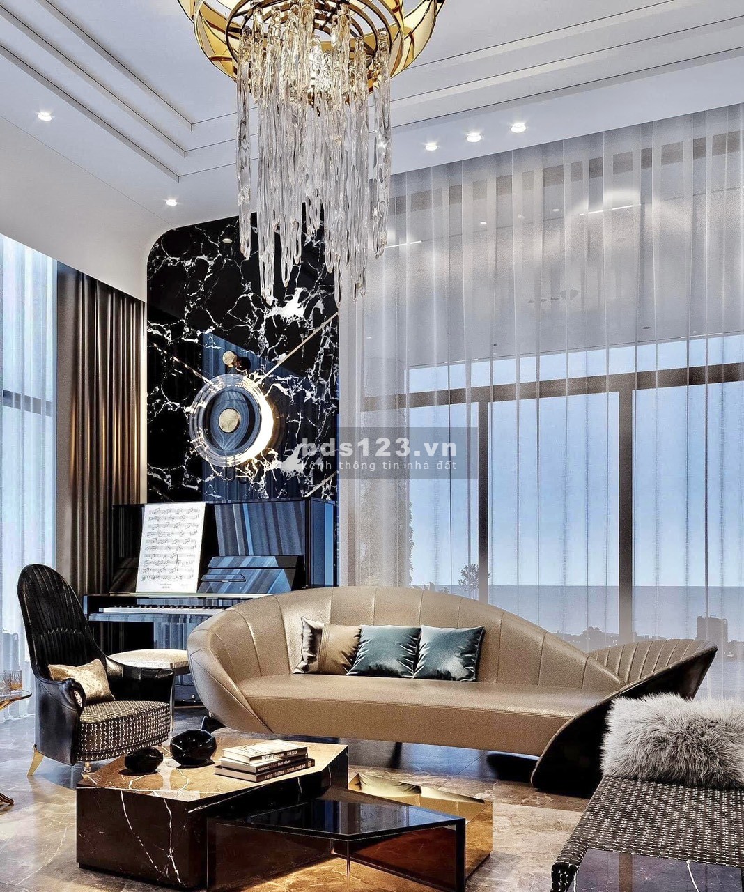 Cần bán căn hộ Penthouse 200m2 THE MARQ Q1 - Có sổ nhận nhà 5/2023
