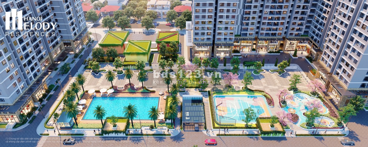 Bán căn hộ dự án Melody Linh Đàm, DT 68m² giá siêu chiết khấu với khách đóng 95%, nhỉnh 2,4 tỷ