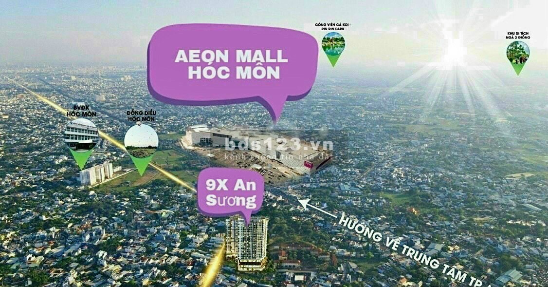 Bán căn hộ cao cấp có hồ bơi tại Hóc Môn chỉ với 1,9 tỷ đồng