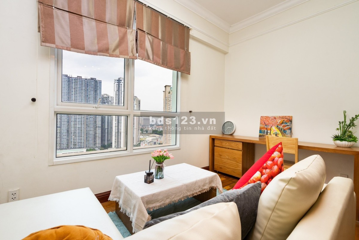 Cho thuê căn hộ cao cấp 1PN tone trắng siêu đẹp The Manor, Bình Thạnh chỉ 12 triệu/tháng