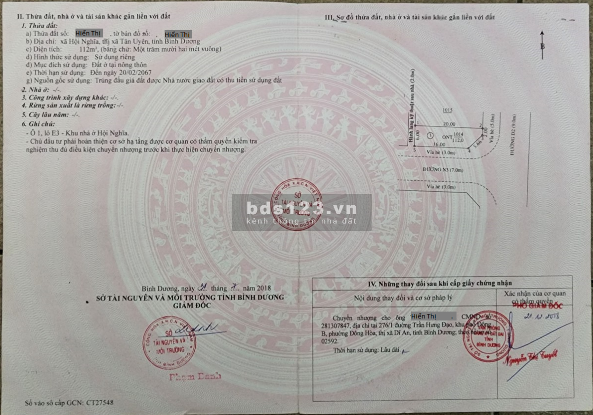 Bán đất hội nghĩa, đất mặt tiền hội nghĩa, đất mặt tiền lô góc