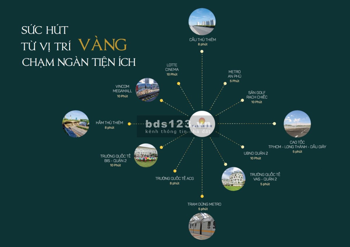 Cho thuê Căn Hộ The Sun Avenue 2 Phòng Ngủ, 2 WC 73m2 Giá 15 Triệu, view sông đẹp, LH 083 555 8886