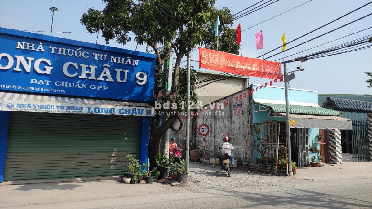 Bán đất xây ở ngay, đường xe ô tô tránh Bình Mỹ, Củ Chi, 590tr