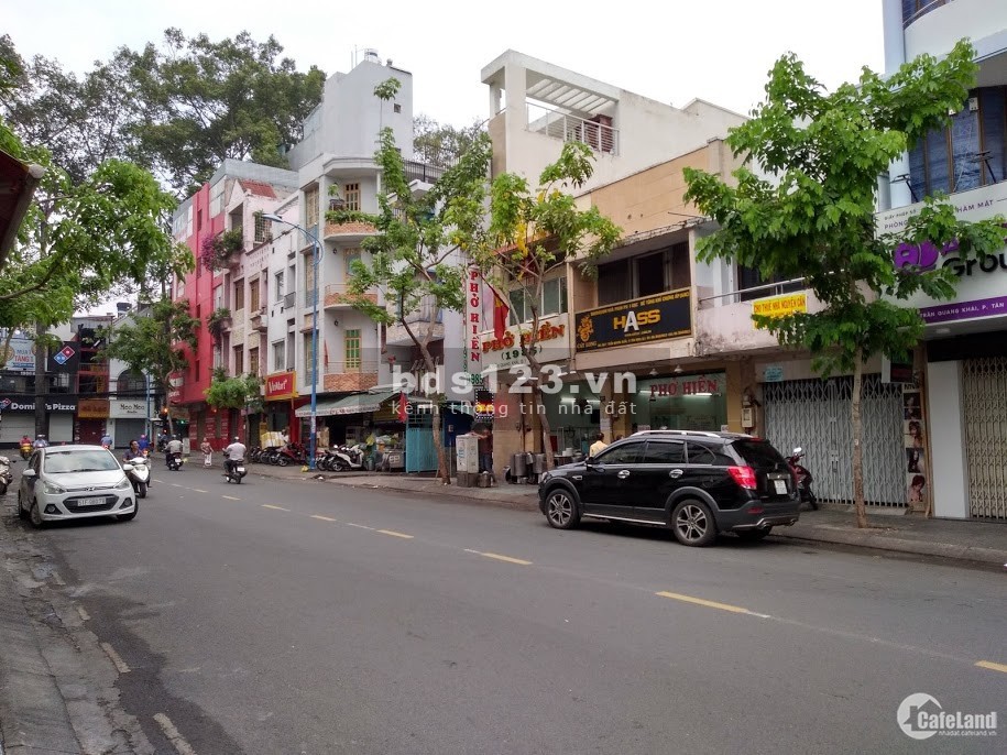 Cho thuê nhà MT Trần Quang Khải Q1 4X11 5 tầng, TM, 60tr TL
