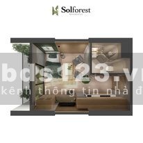 Cần bán gấp căn hộ studio Sol Forest hướng Đông Nam giá rẻ. LH: 0916 789 826