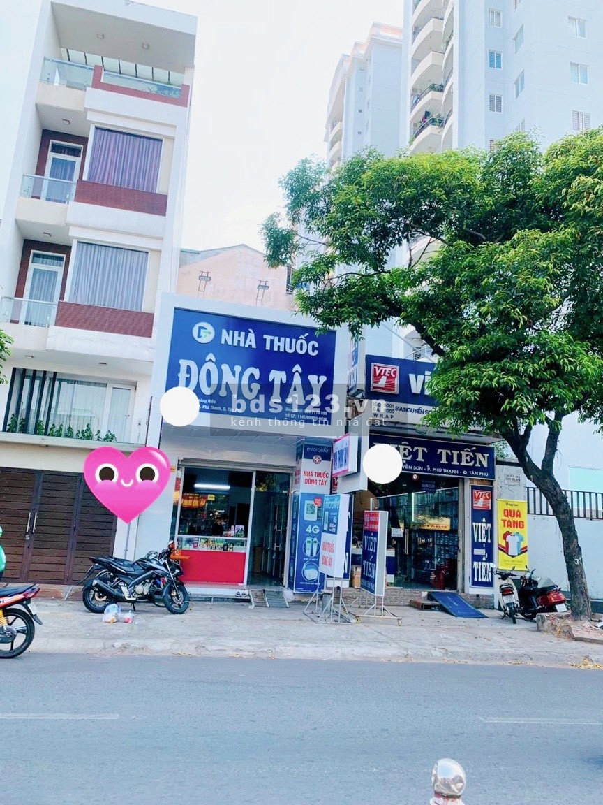 Bán nhà mặt tiền kinh doanh Nguyễn Sơn, quận Tân Phú (4,25x19met) giá 15 tỷ TL