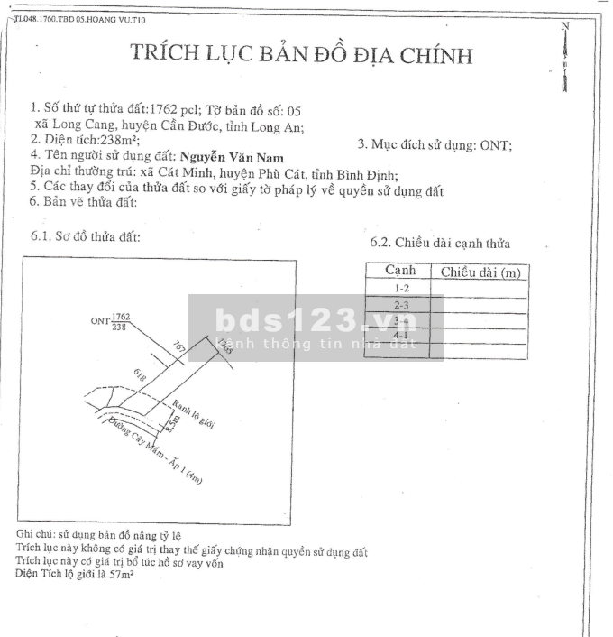 Cần bán gấp đất ngộp Long An 2 mặt tiền đã có sổ