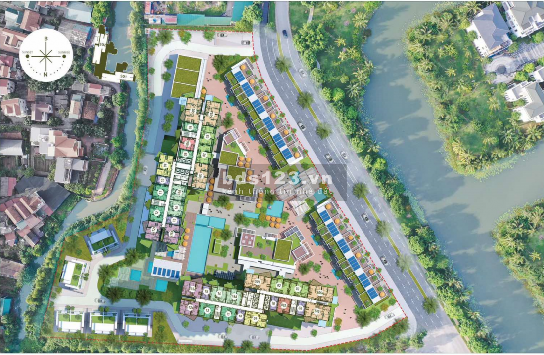 Cần bán gấp căn hộ studio Sol Forest hướng Đông Nam giá rẻ. LH: 0916 789 826