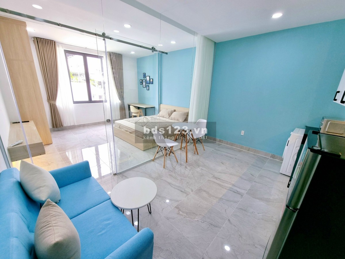 Cho thuê căn hộ 1PN giá tốt Bancol full nội thất ngay Hồng Bàng giáp Q5