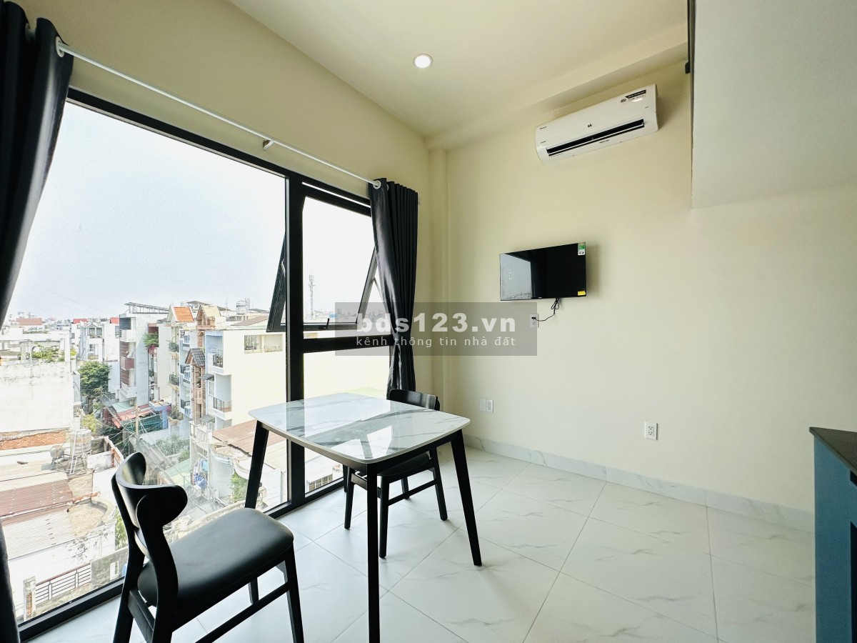 Cho thuê căn hộ mới xây, đầy đủ tiện nghi, ban công riêng ngay Phạm Văn Chiêu - Nguyễn Văn Khối