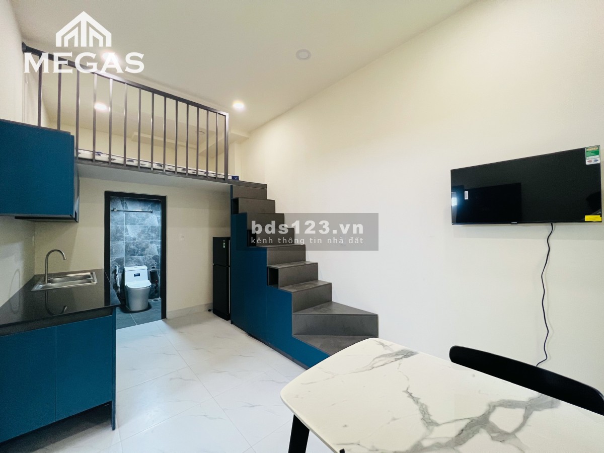 Cho thuê căn hộ mới xây, đầy đủ tiện nghi, ban công riêng ngay Phạm Văn Chiêu - Nguyễn Văn Khối