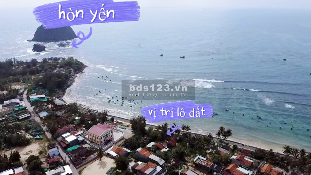 Bán đất mặt tiền biển ngay Hòn Yến, Tuy An, Phú Yên giá tốt
