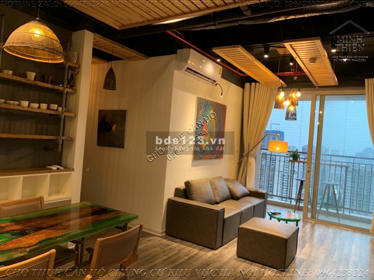 Cho thuê căn hộ 2 ngủ tại Vinhomes Gardenia Hàm Nghi full nội thất cao cấp giá thuê thương lượng