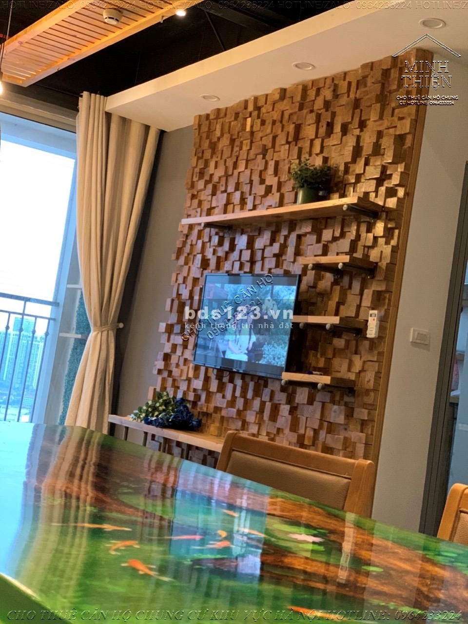 Cho thuê căn hộ 2 ngủ tại Vinhomes Gardenia Hàm Nghi full nội thất cao cấp giá thuê thương lượng