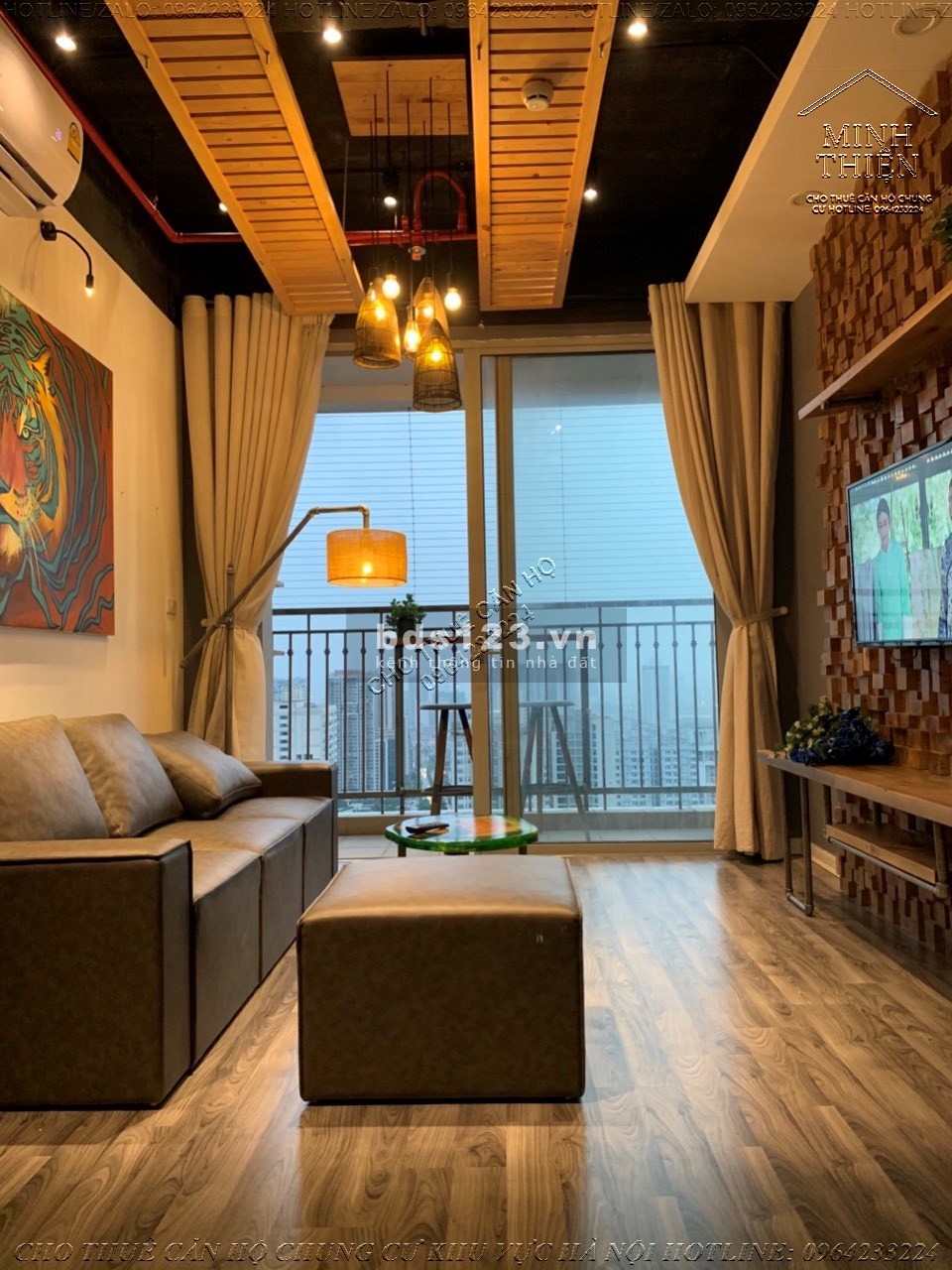 Cho thuê căn hộ 2 ngủ tại Vinhomes Gardenia Hàm Nghi full nội thất cao cấp giá thuê thương lượng