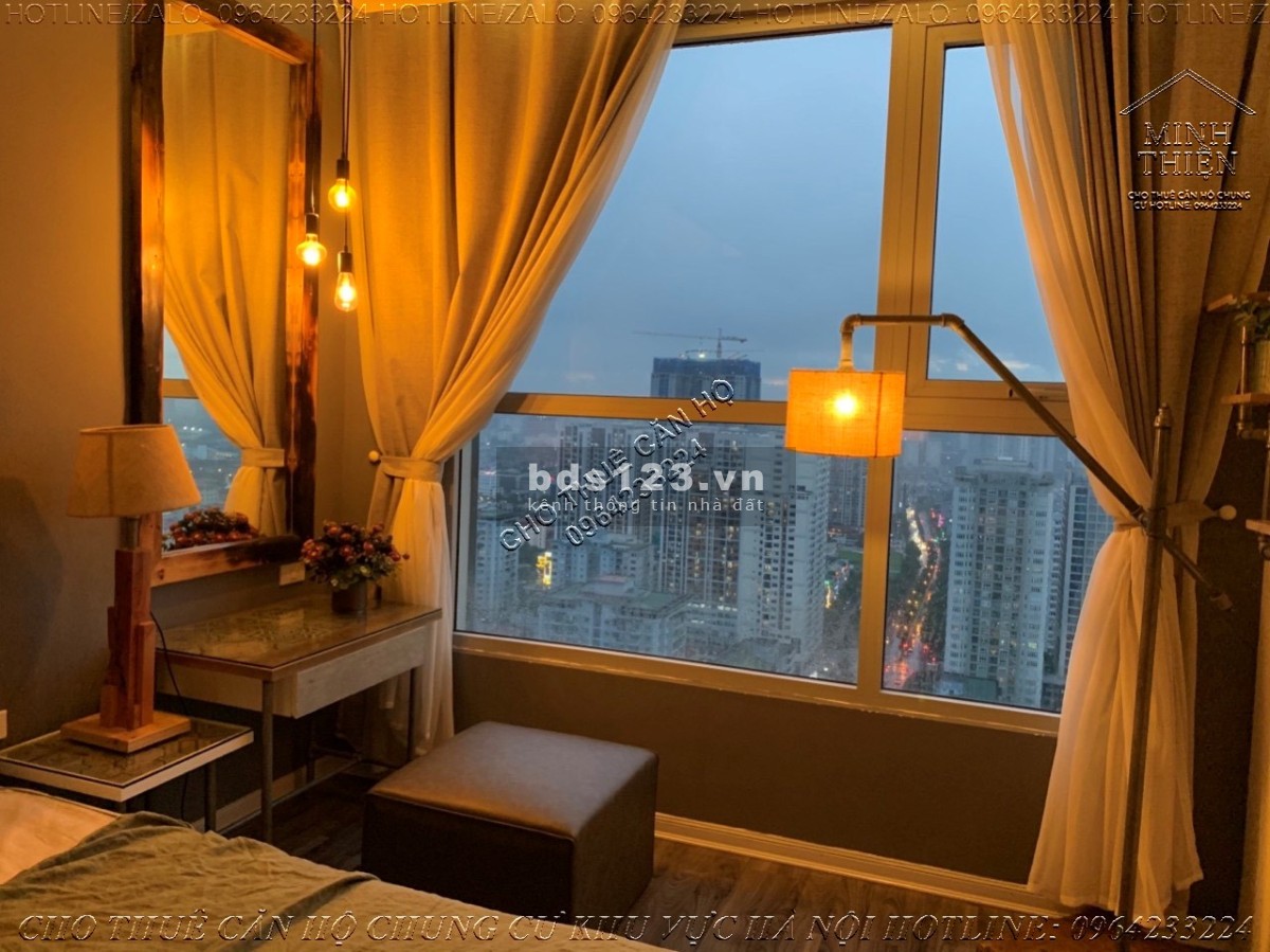 Cho thuê căn hộ 2 ngủ tại Vinhomes Gardenia Hàm Nghi full nội thất cao cấp giá thuê thương lượng