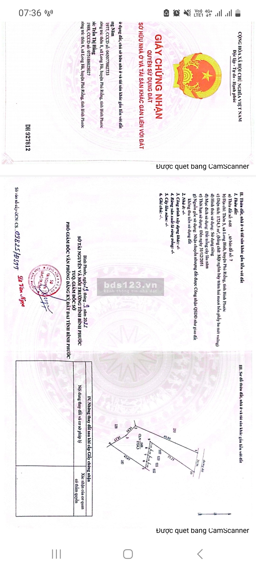 Kẹt ngân hàng bán đất rẻ mặt tiền ngay TT Phú Riềng
