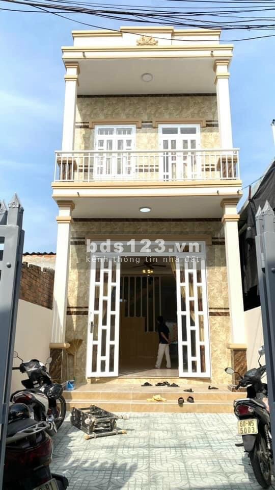 Bán nhà riêng phường An Bình, 1 trệt 1 lầu, gần chợ cơ khí, giá chỉ còn 3 tỷ 190