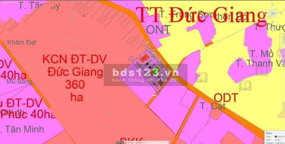 Bán đất nền dự án Đức Giang - Yên Dũng - Bắc Giang - Sổ đỏ từng lô 90m2 - 0968 363 780