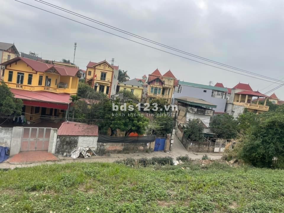 Bán đất 2.7 tỷ 62m lô góc, Võng La, Đông Anh, ven trong đê + View TP ven sông, 100m cầu Thăng Long