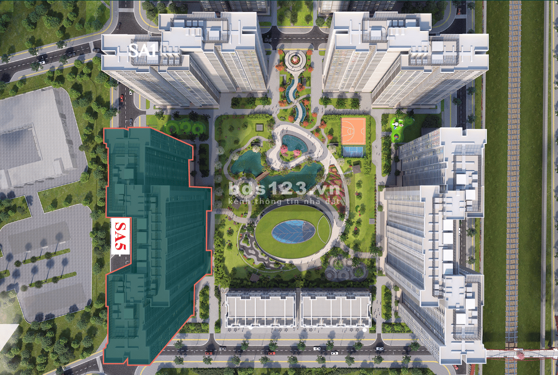 Bán căn hộ góc Sakura5 Vinsmart, 3 ngủ 2 WC 82m2 view thoáng giá 3,5 tỷ