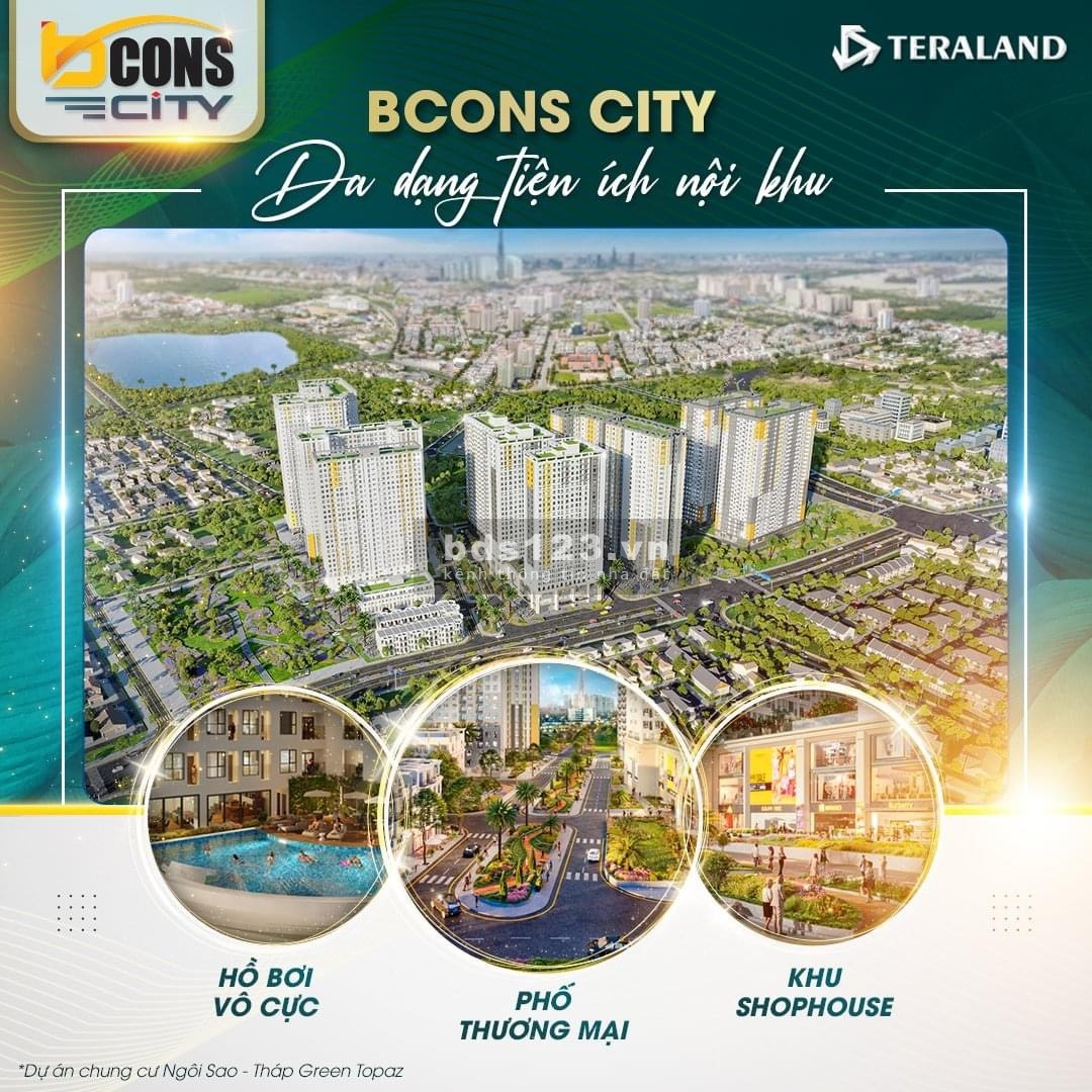 Bcons City - Căn hộ ở thực vừa túi tiền.