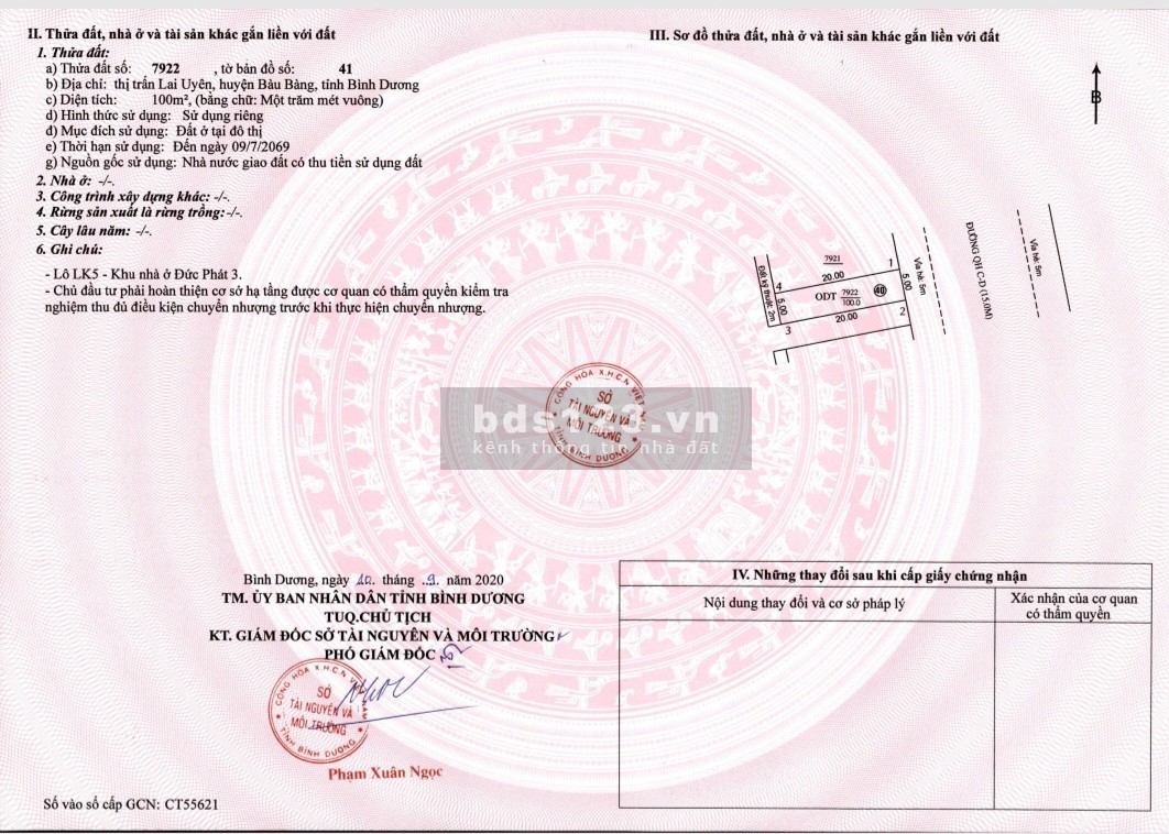Ngộp bank bán cắt lỗ lô đất 100m2 đường 25m cạnh khu công nghiệp lớn nhất Bình Dương