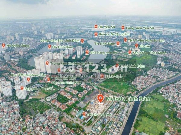 Suất ngoại giao bán căn hộ tòa MELODY LINH ĐÀM 68m giá 2,1 tỷ LH 0886320234