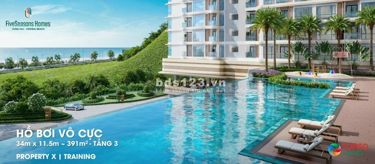 Bán căn hộ biển nghĩ dưỡng chuẩn 5 sao, giá chỉ 1.6 tỷ/căn