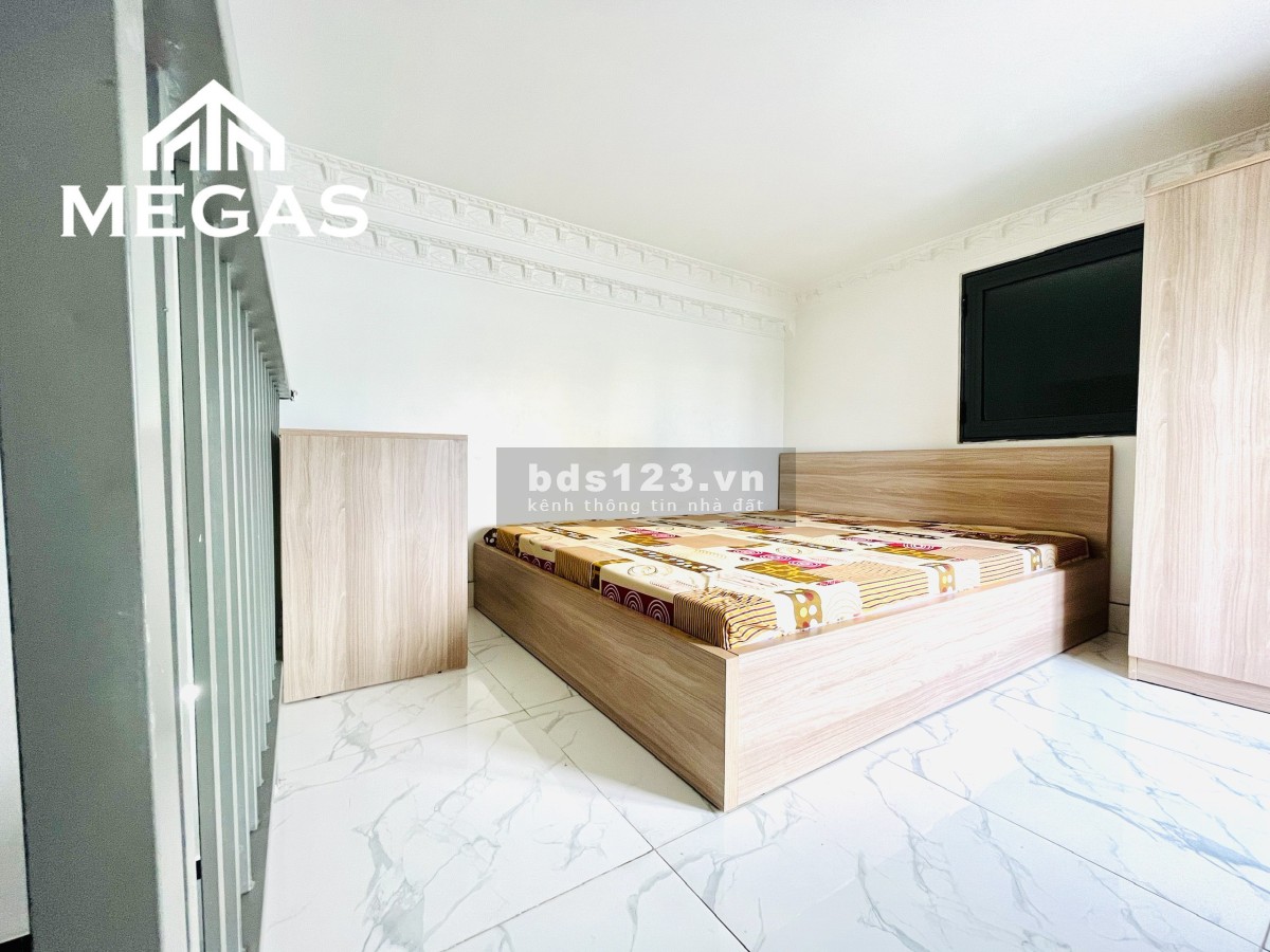 Cho thuê căn hộ nội thất đầy đủ, cửa sổ thông thoáng, ngay Tô Ký, gần công viên phần mềm Quang Trung