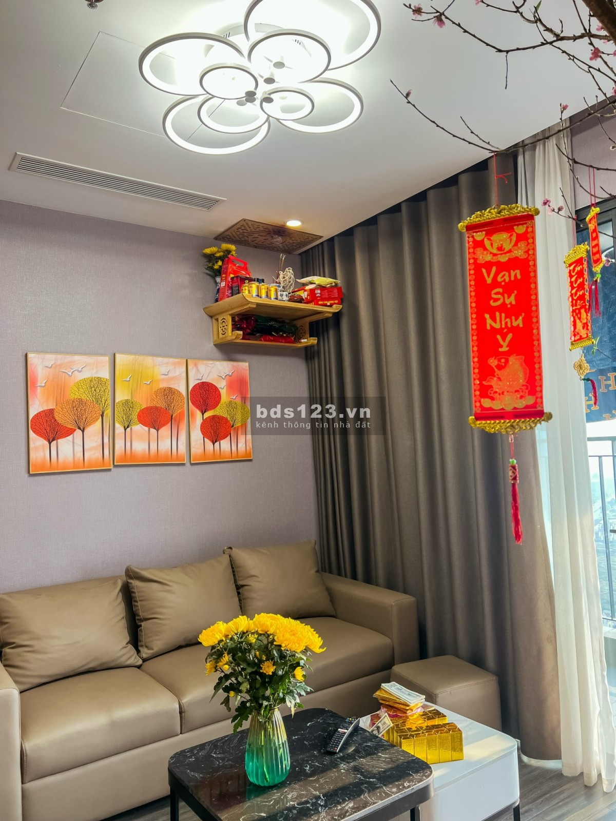 Cắt lỗ bán căn hộ vị trí góc 3N 2VS tầng trung, view ngoại khu tại Zempark chỉ 3.3 tỷ 0965 479 380