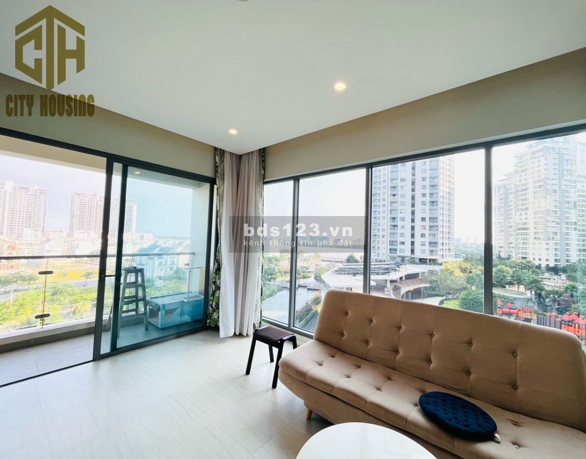 Cho thuê căn hộ Đảo Kim Cương 2PN Tháp Canary Full kính, giá tốt nhất. LH Tâm: 0902.0506.43