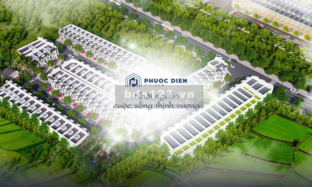 Bán biệt thự nhà phố Phước Điền Citizen Bình Dương 2,58 tỷ/ căn phường Tân Phước Khánh