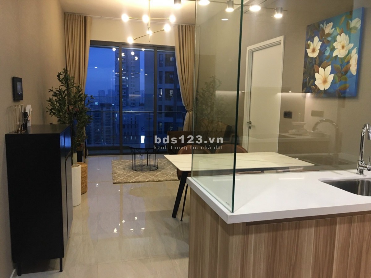 Q2 Thảo Điền, thuê căn hộ 1 phòng ngủ, 51m2, nội thất đầy đủ, tầng 16, căn tầm nhìn thoáng