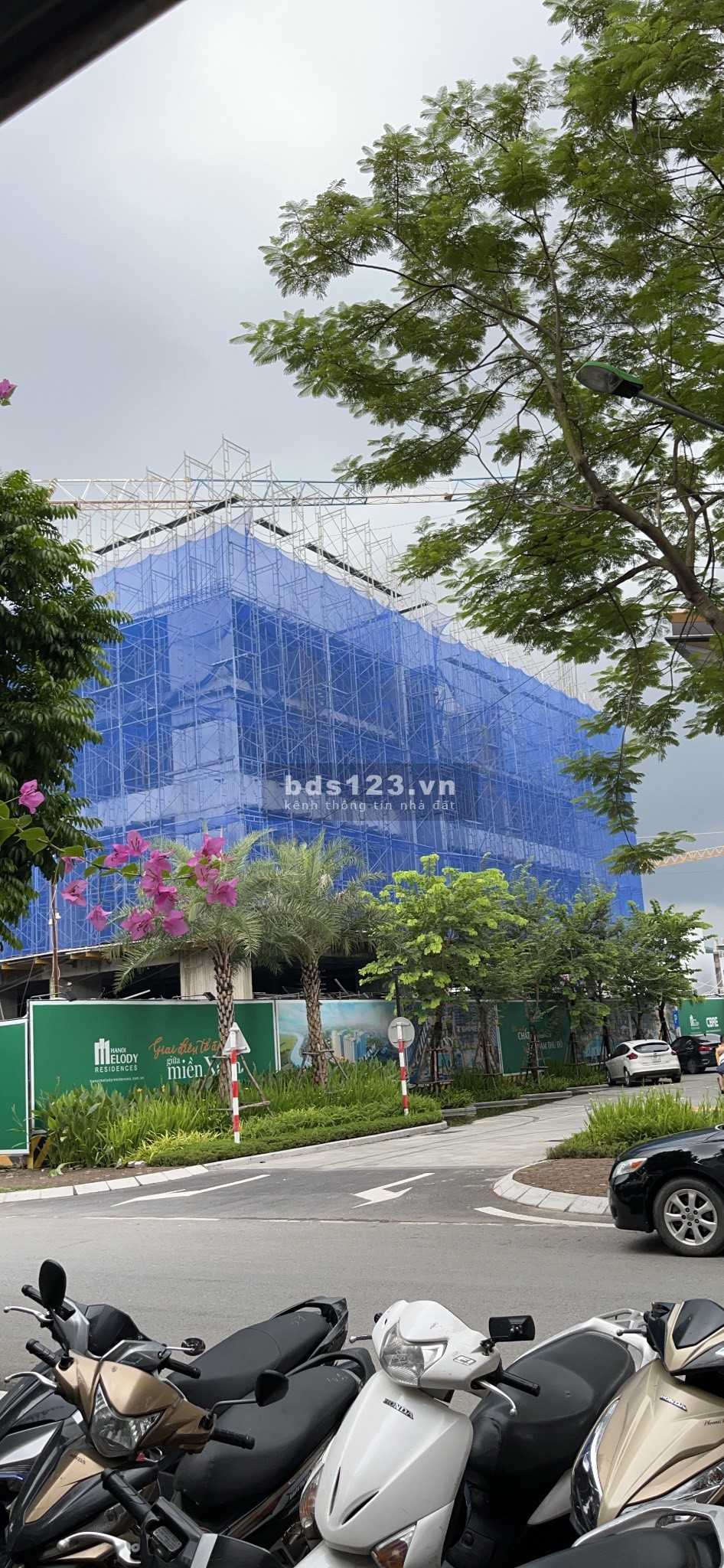 Cho thuê đất biệt thư khu tây Nam Hồ Linh Đàm